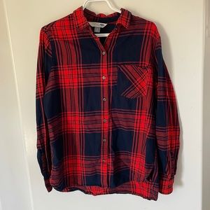 Plaid Flannel Shirt
